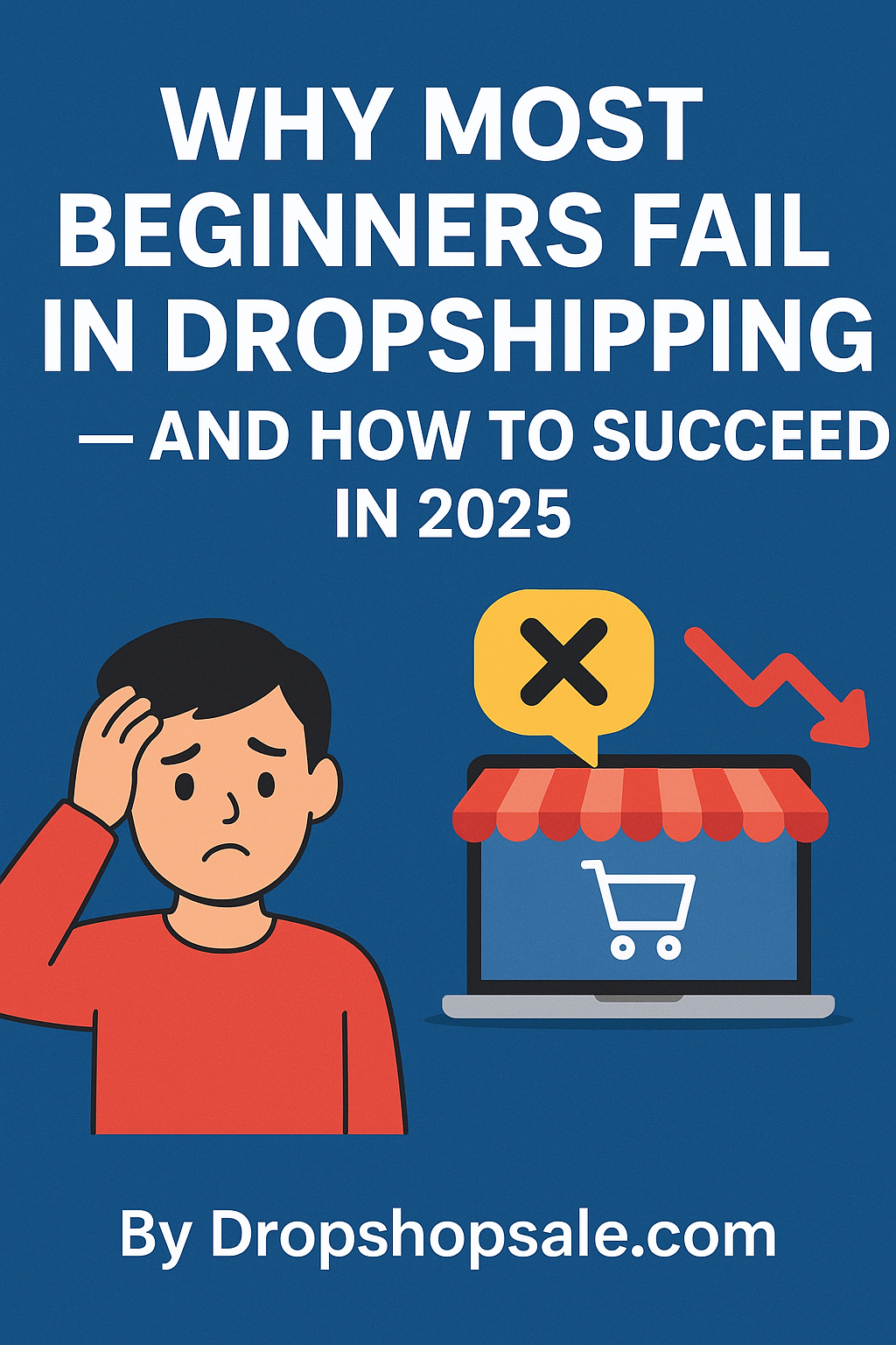 Why Most Beginners Fail in Dropshipping — And How to Succeed in 2025